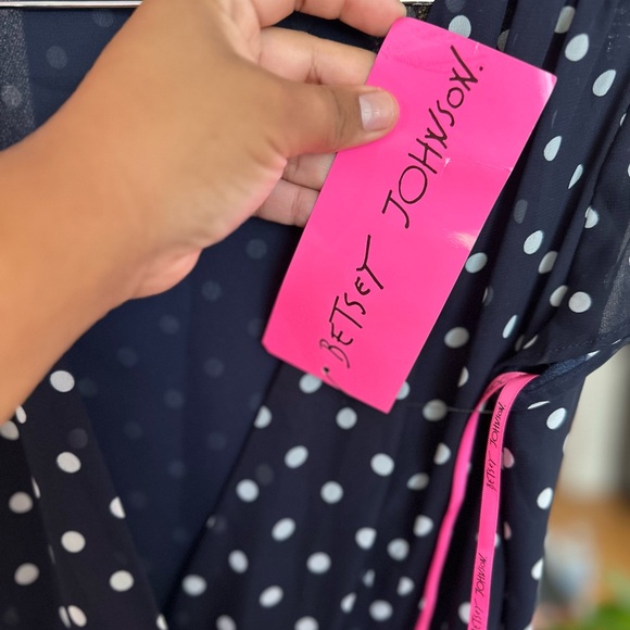 Vintage-Inspired Polka Dot Chiffon Midi Dress | Feminine Romantic Style | Sz 4 - Picture 4 of 14